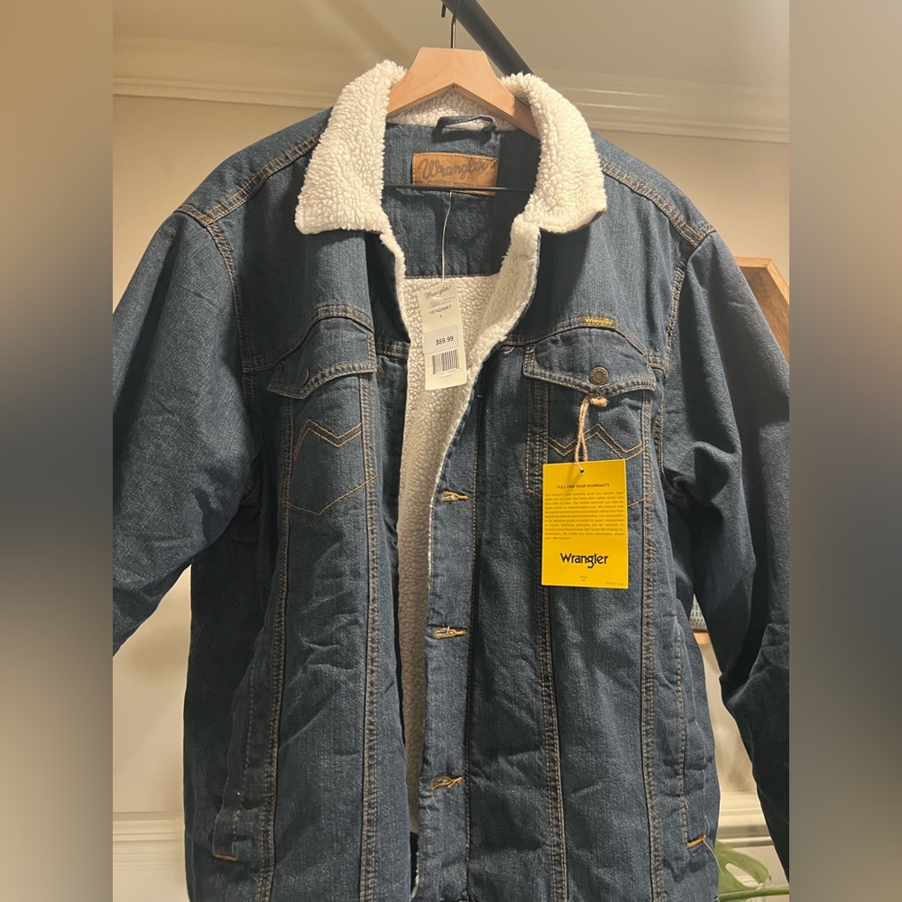 Men’s Fur Lined Jean Jacket